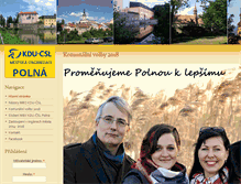 Tablet Screenshot of polna.kduvysocina.cz